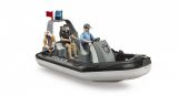 Bruder BWorld politieboot met speelfiguren en accessoires