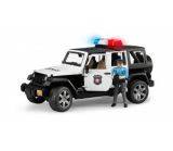 Bruder jeep politieauto met blanke politieagent