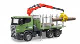 Bruder scania r-serie houttransport vrachtwagen